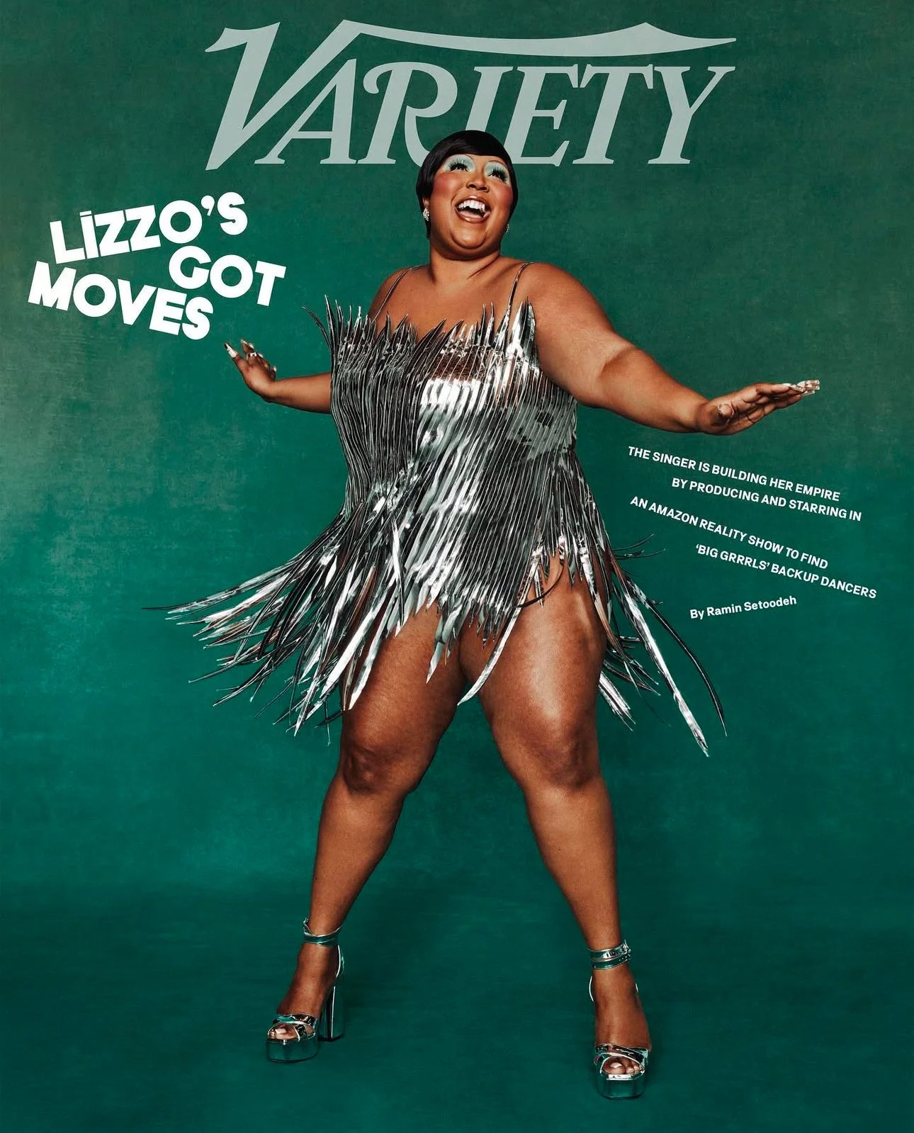 Variety cover featuring Lizzo; Ale Sosa served as Lighting Director.