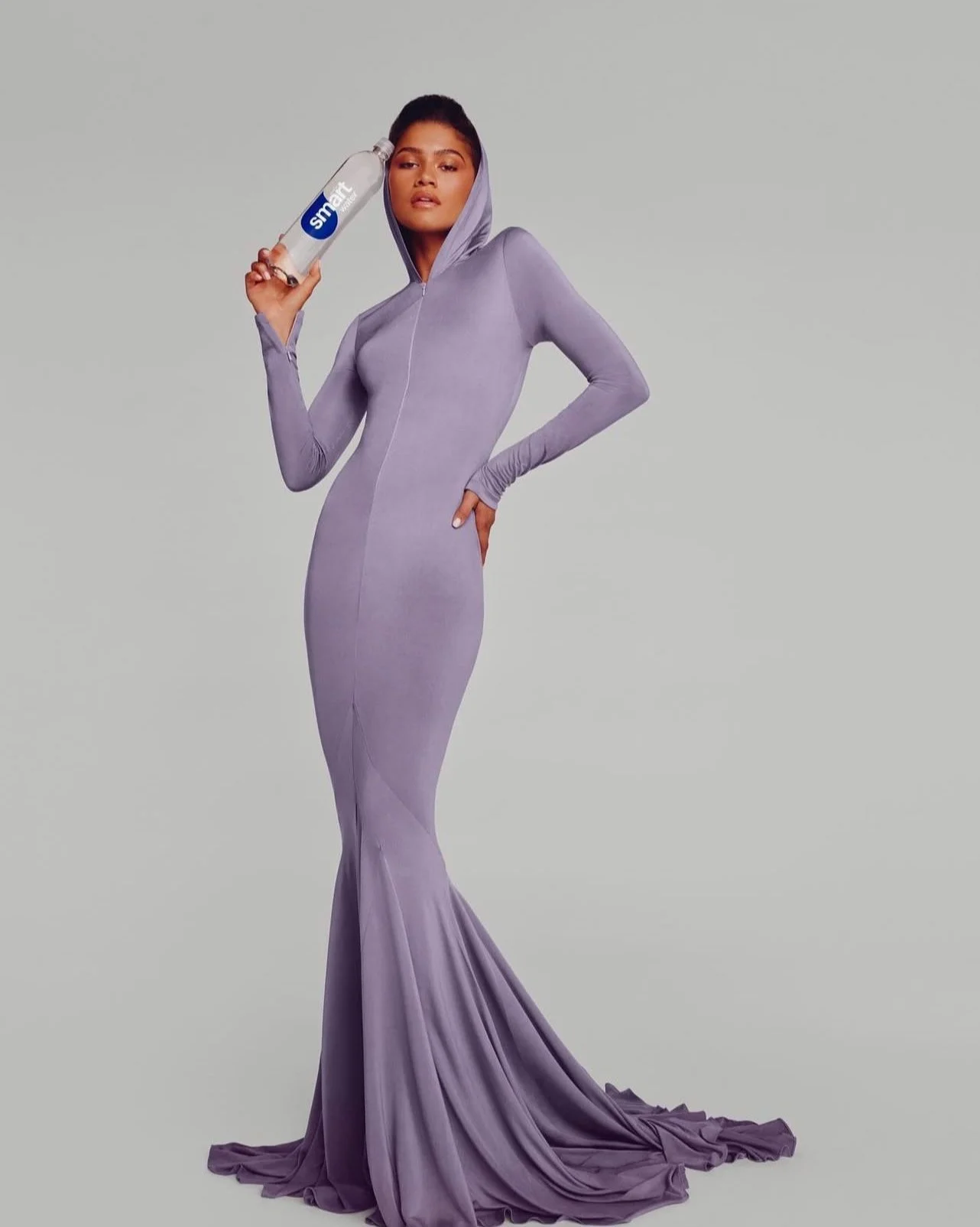 Smartwater campaign image featuring Zendaya; Ale Sosa served as Lighting Director.