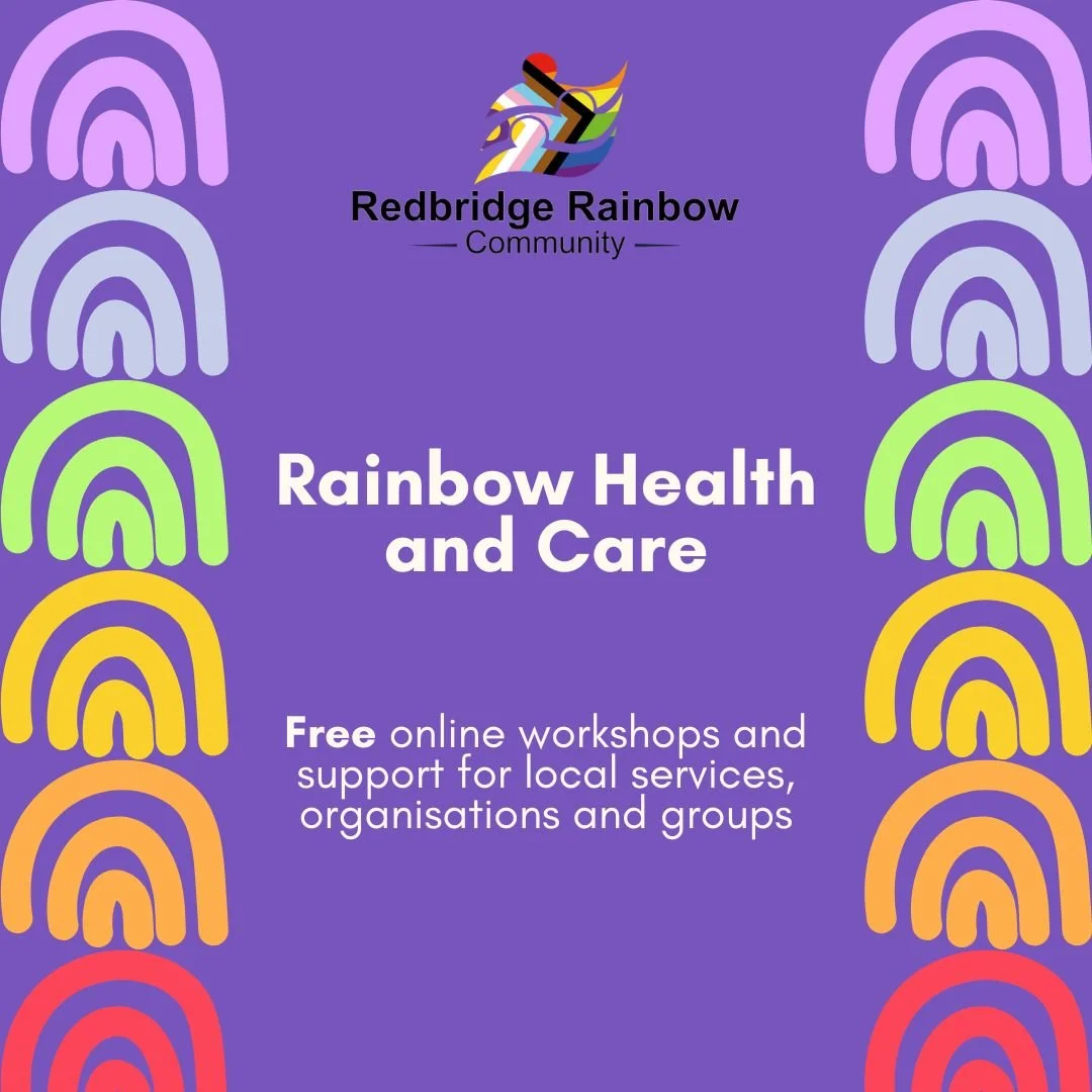 Free online LGBTQ+ awareness sessions for health and care providers in Redbridge