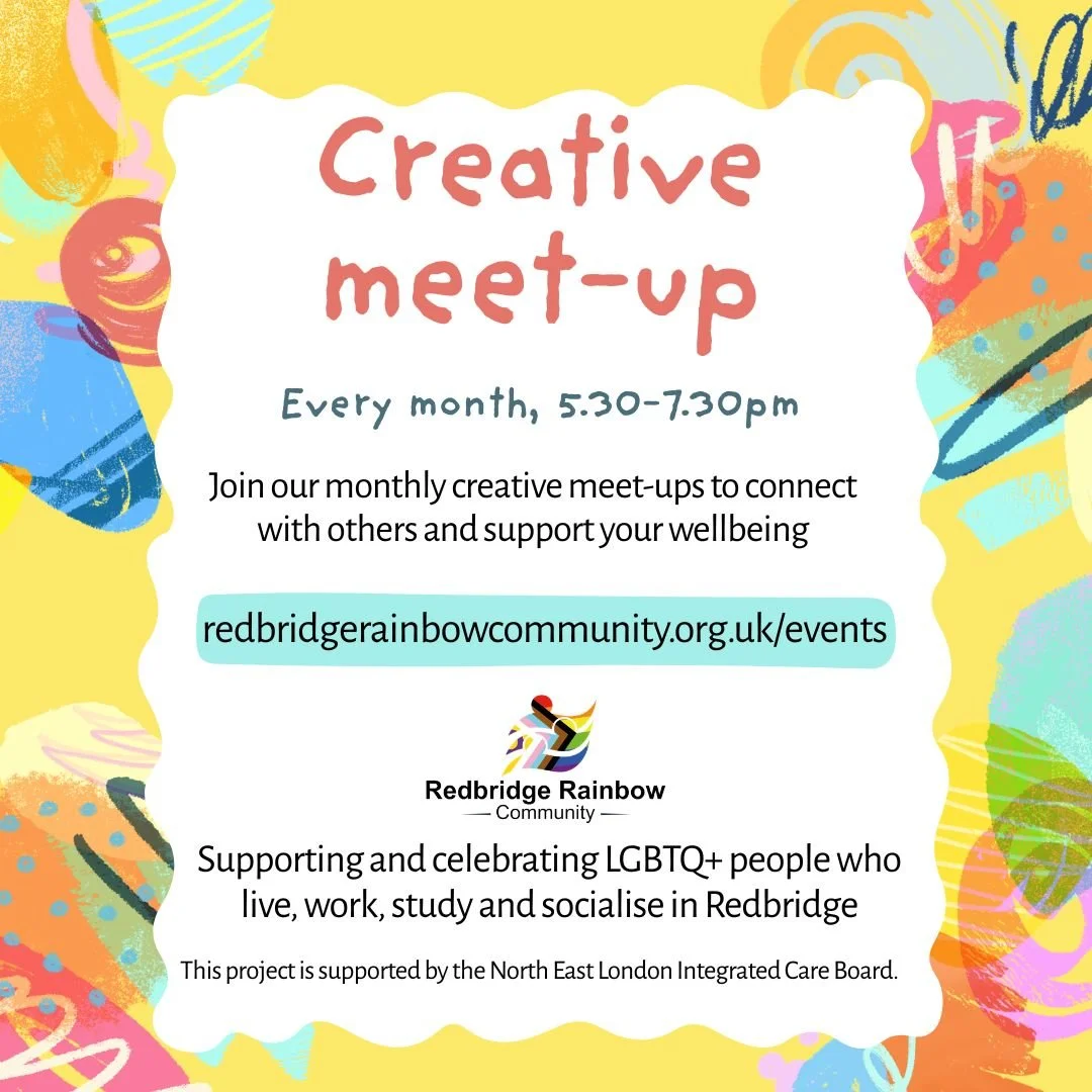 Redbridge Rainbow creative meet-up
