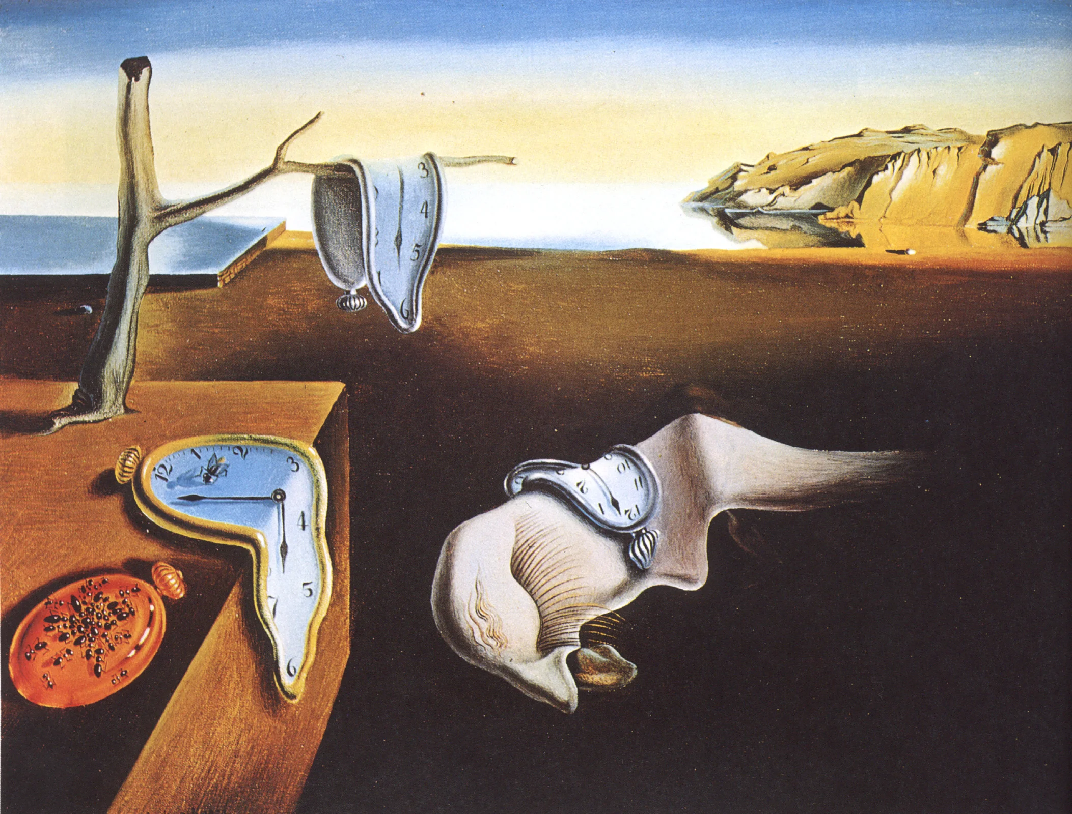 Persistence of Memory , Salvador Dali, 1971 Dali actively pursued hypnagogia to find inspiration for his paintings.