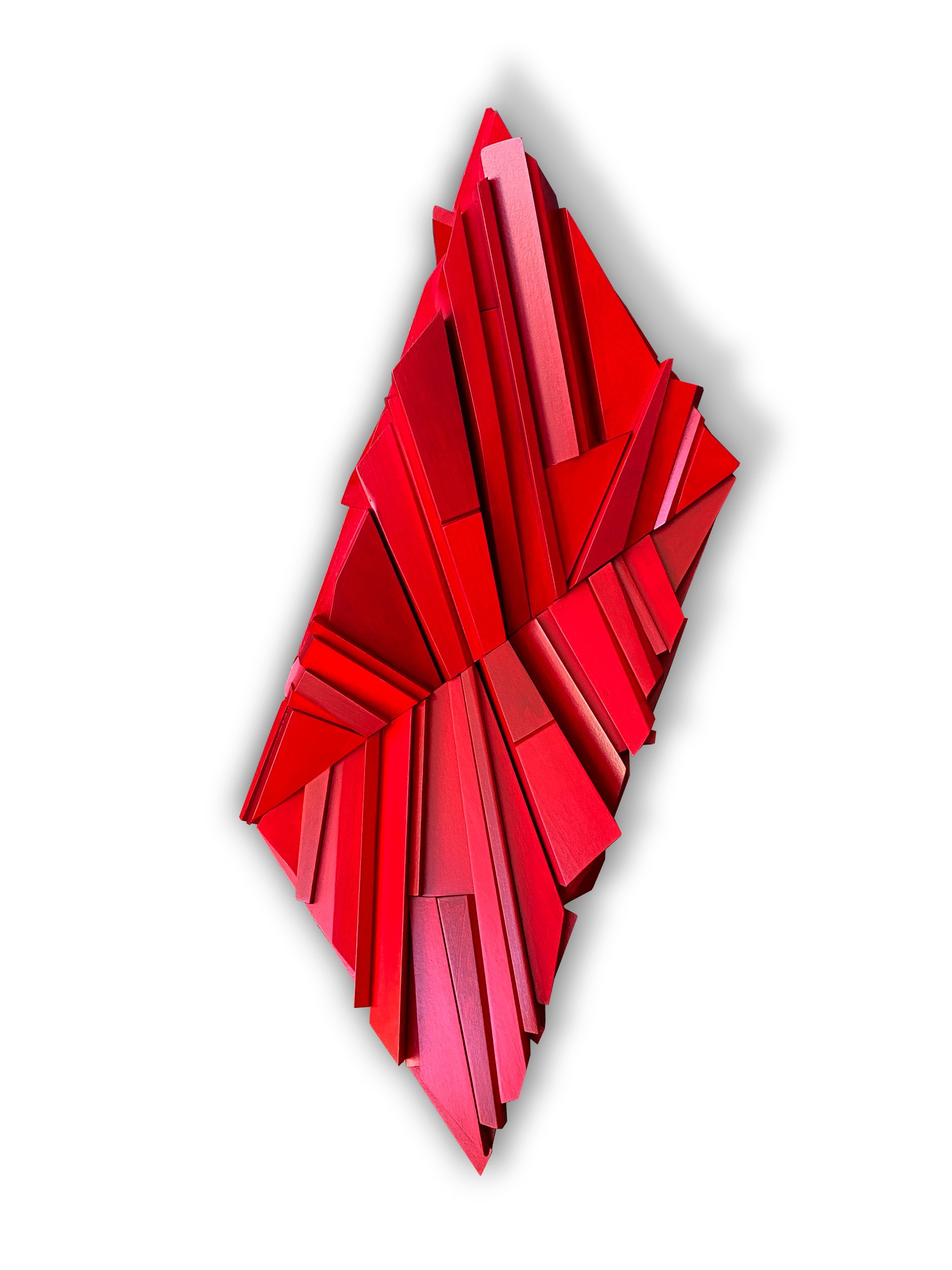 Red Vector - 29h x 14w x 6d