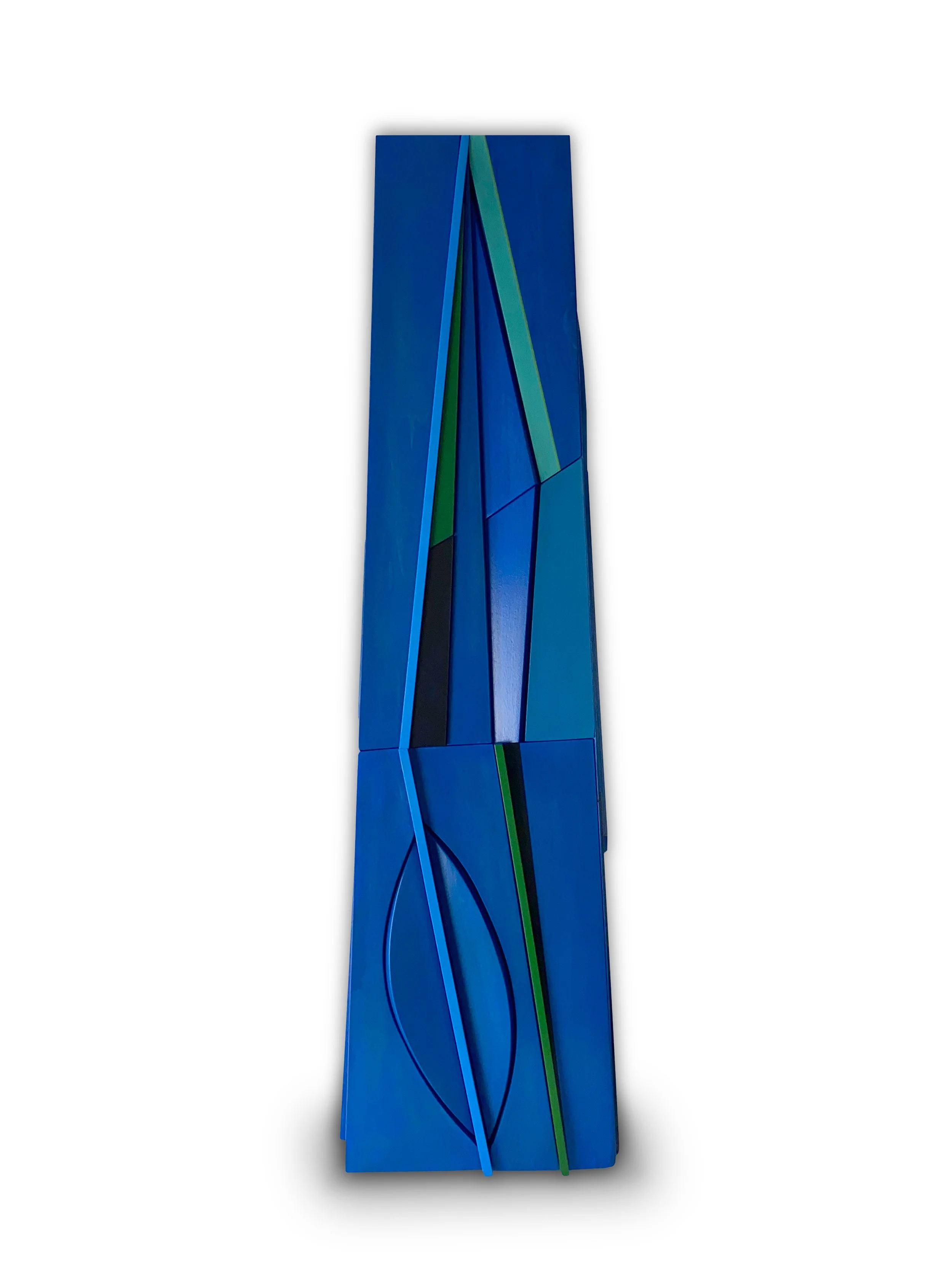 Ocean Geometry - 39h x 12w x 12d