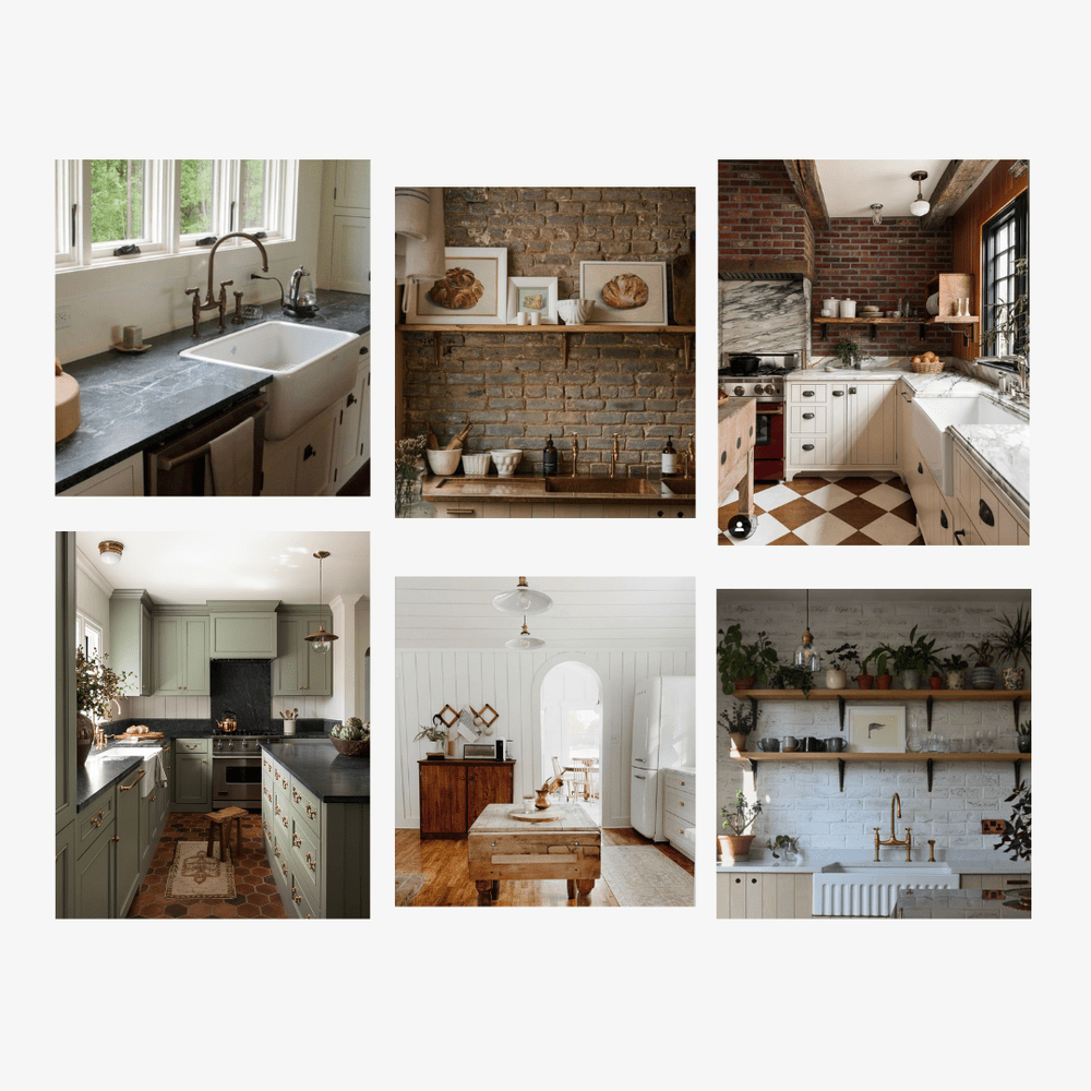 Kitchen design and what inspired me. — REBECCA & GENEVIEVE