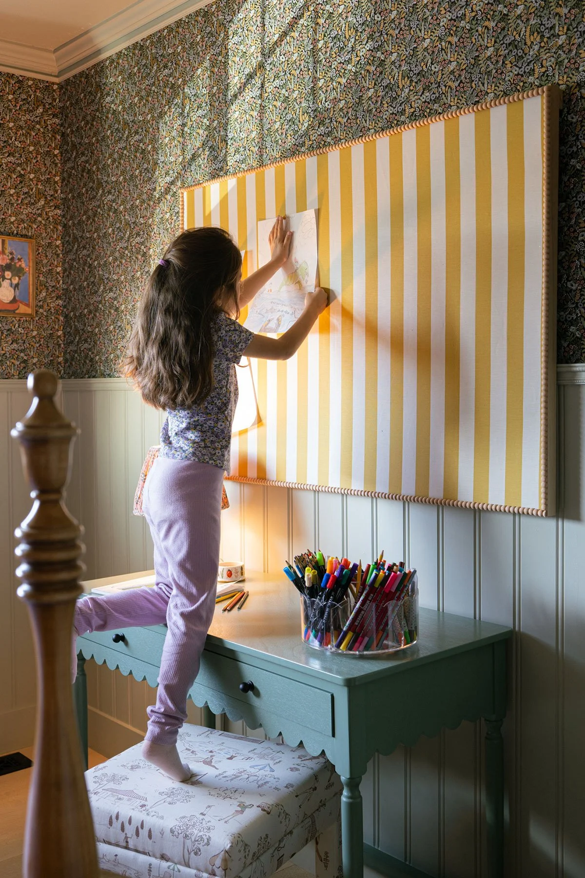 Custom Pin Board DIY (An Easy, Budget-Friendly Project for Kids’ Art)