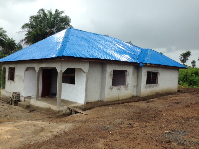 The finished building!