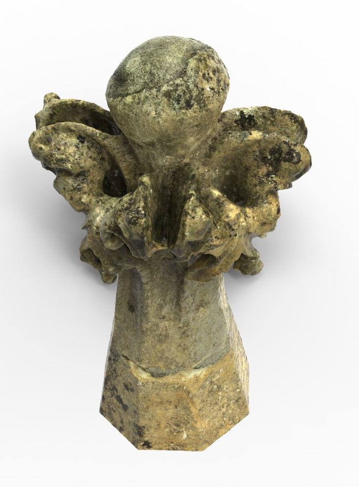 3D scan images of pinnacle (as produced by Russell Geomatics LTD)