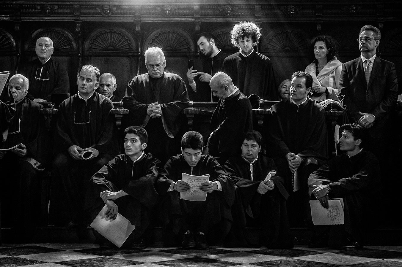 The Byzantine choir