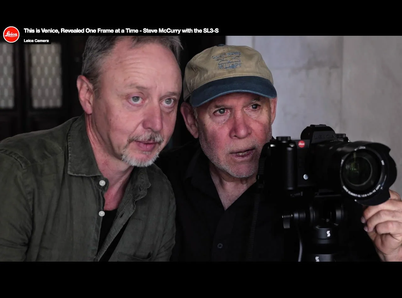 Venedig hinter den Kulissen mit Steve McCurry und der Leica SL3-S