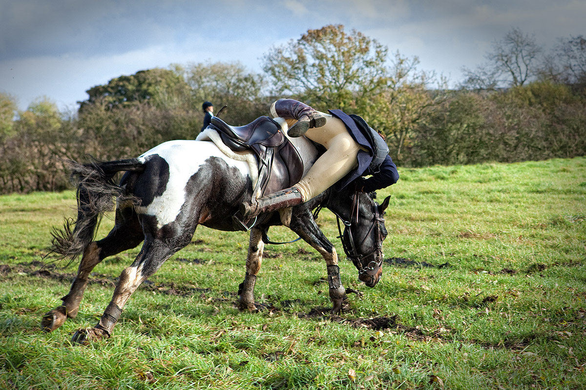 Think safety, The Bostock Stirrup could prevent a serious injury.