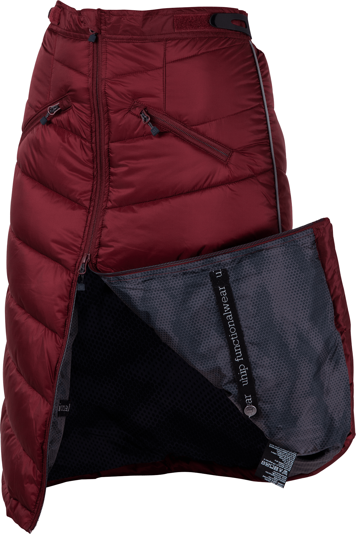 Uhip Thermal skirt Nordic Zinfandel Red 20/21