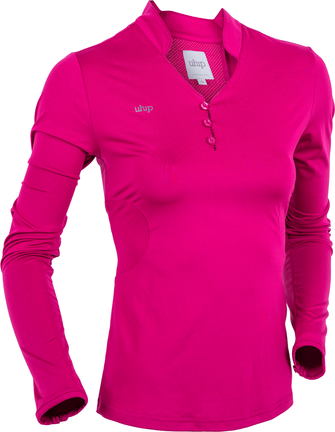 NEW 2021 Uhip Technical LONG Sleeve Top Cherrie Pink 