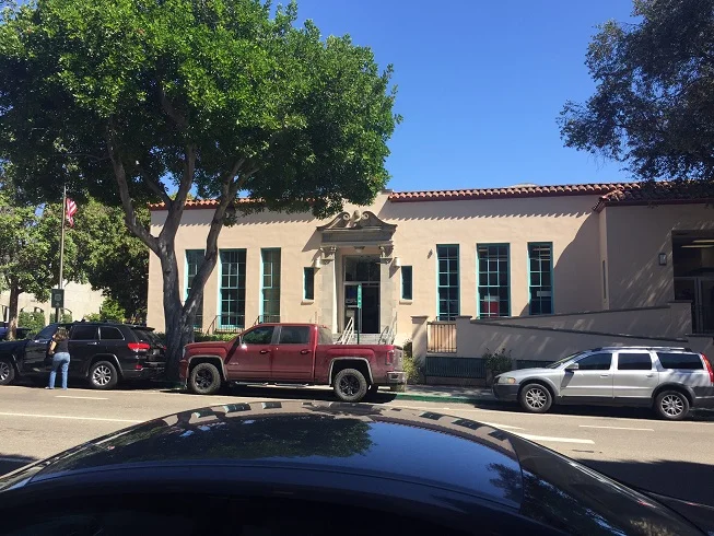 USPS in San Luis Obispo, California: ground zero for LC Double Reeds' operations during our trip to California