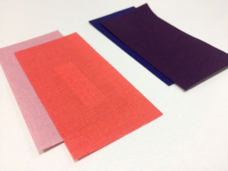 Fabric Swatches:  Purples & Pinks