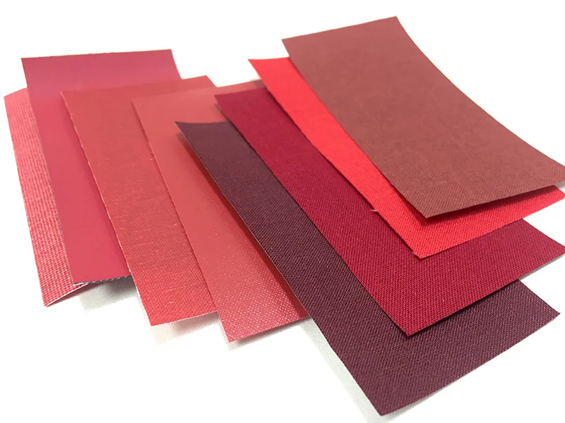 Fabric Swatches: Reds