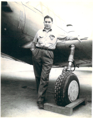 Max Dickman, the Latke King of Columbia, S.C. Max and his wife, Selma, have three daughters: Janis Dickman, Jackie Dickman, and Sheryl Dickman. Image courtesy Janis Dickman