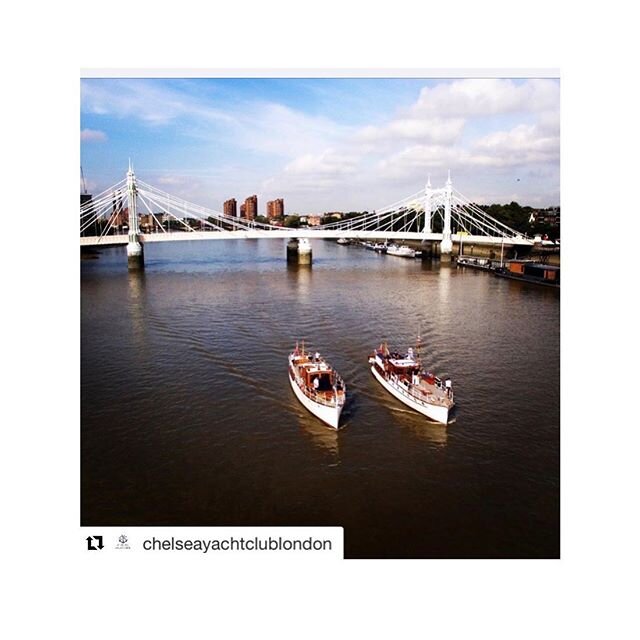 The dream! 💥

#Repost @chelseayachtclublondon with @get_repost
・・・
We cannot wait to be out on the water again, enjoying some beautiful days on board the boats #BluebirdofChelsea #SigridofChelsea #Chelseayachtclublondon #bespoketrips #London #RiverT