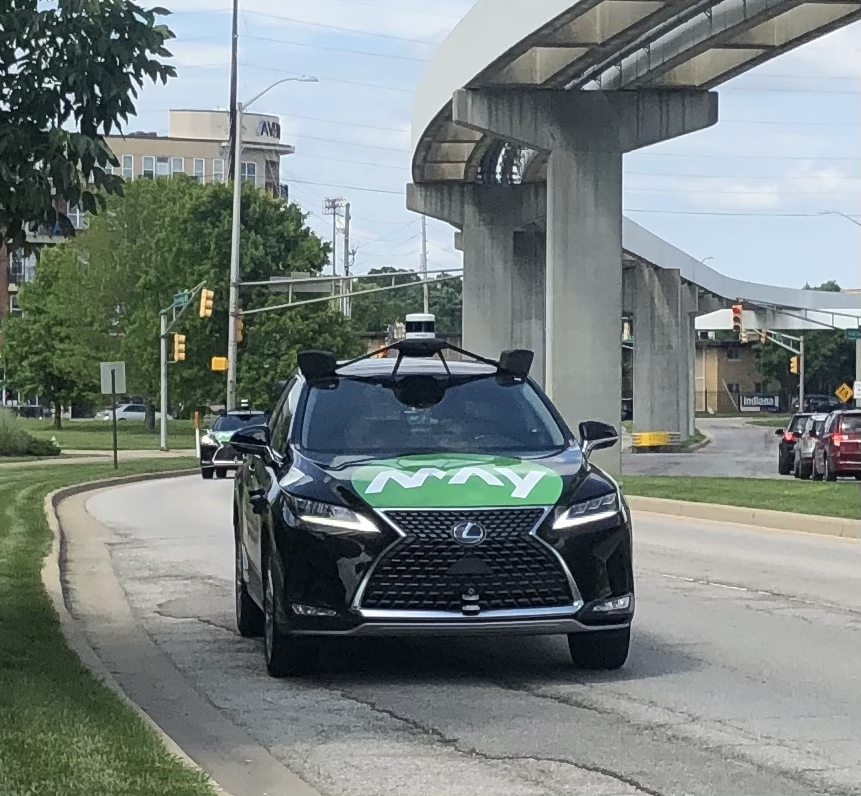 May’s Lexus shuttle in Indianapolis