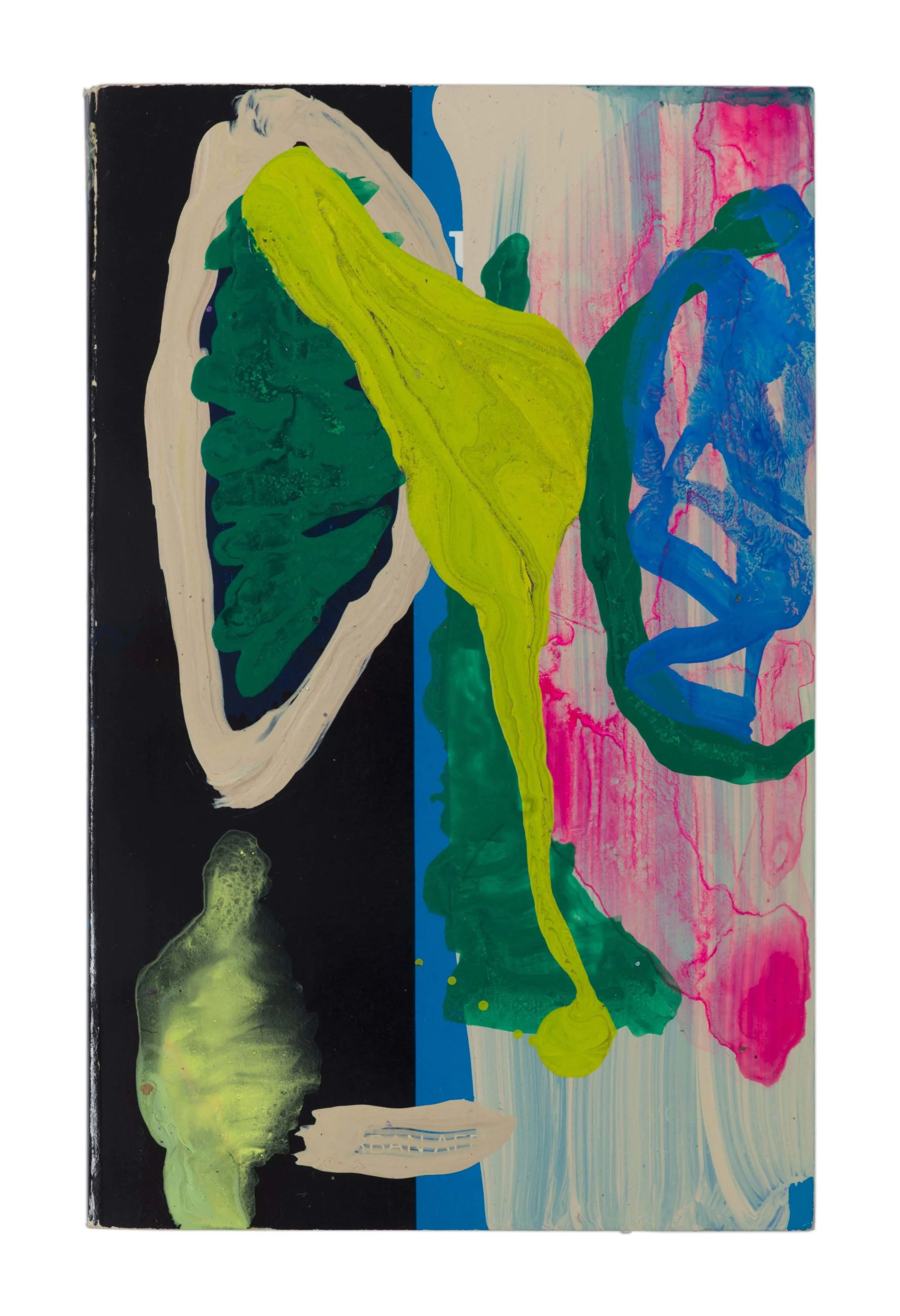 Drew Beattie and Ben Shepard Urban Ethnicity in the United States acrylic on used book 2016 8 ½ x 5 ⅜ inches