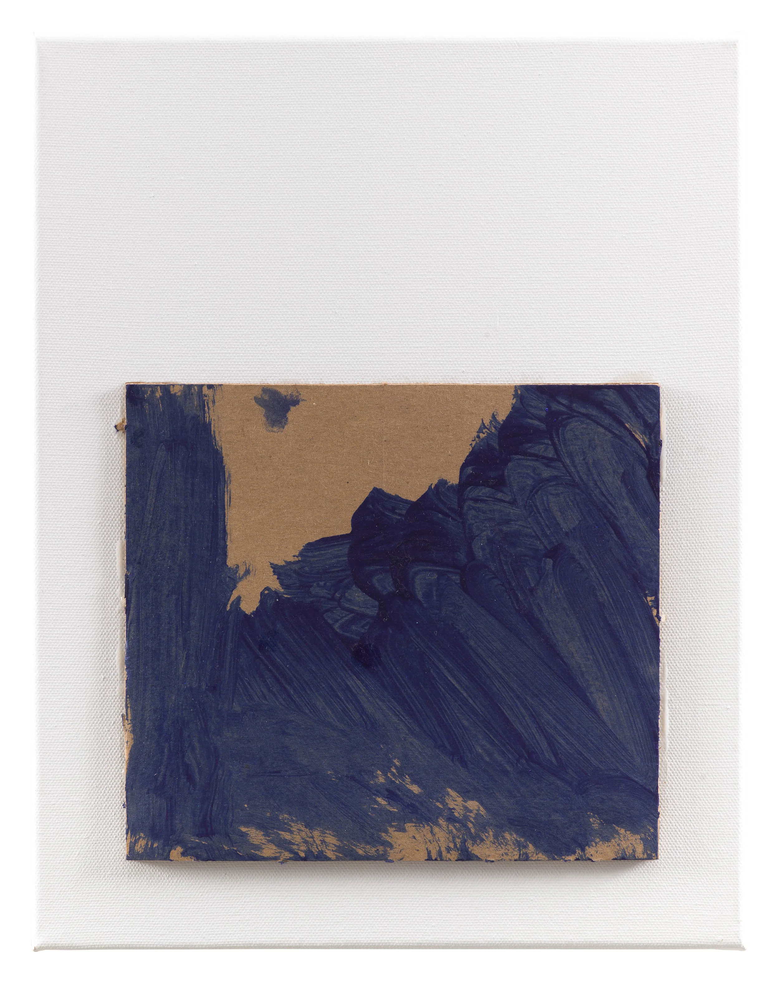 Drew Beattie House on the Hill 2018 acrylic on cardboard on canvas 14 x 11 inches