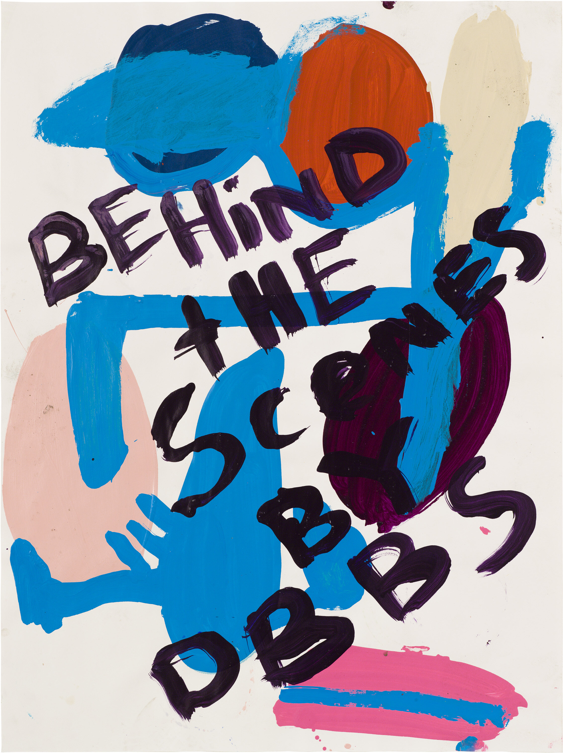  Drew Beattie and Ben Shepard   DBBS-DRW-2015-166   2015  acrylic on paper 24 x 18 inches 