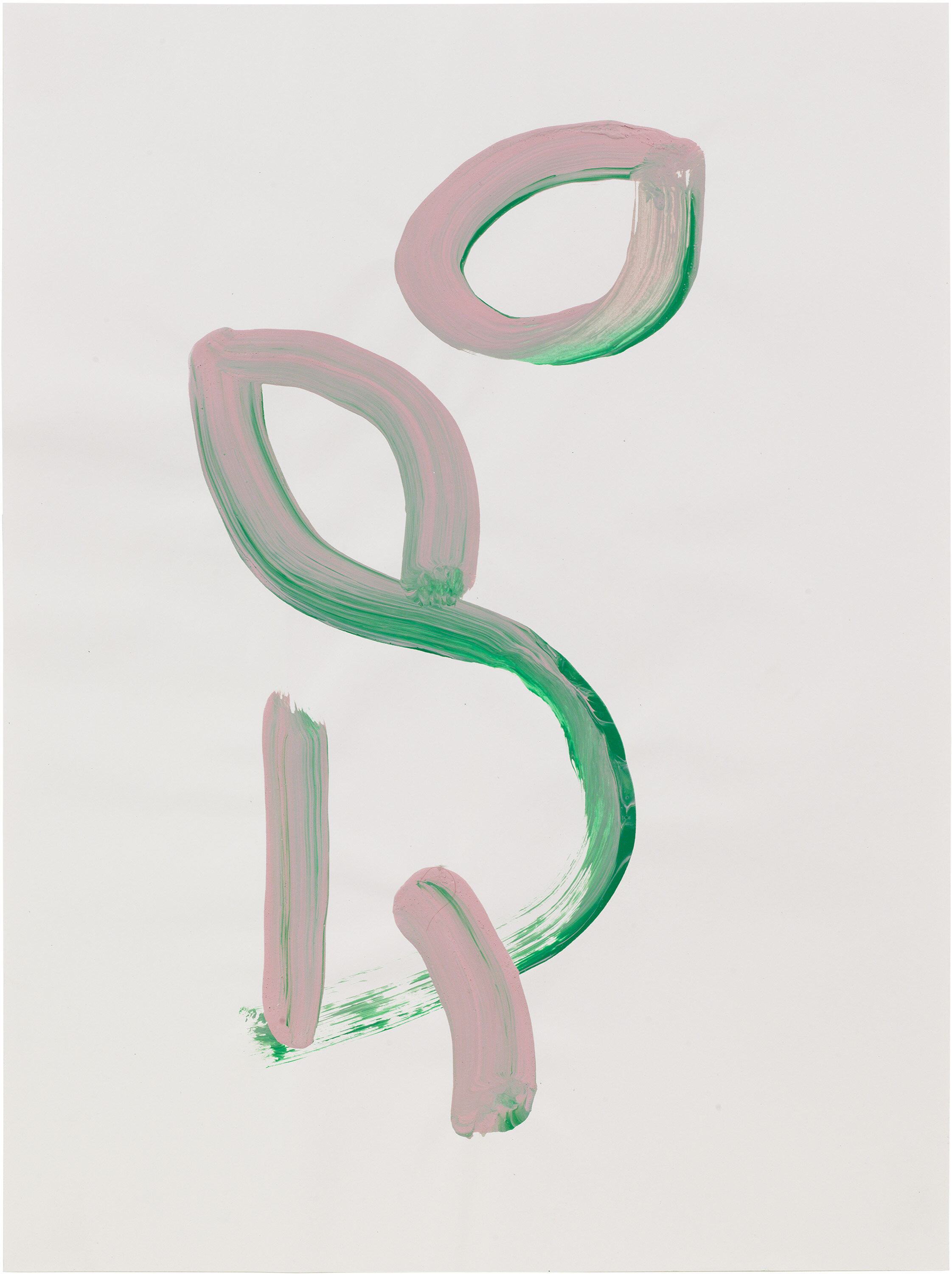  Drew Beattie and Ben Shepard   DBBS-DRW-2015-219   2015  acrylic on paper 24 x 18 inches 