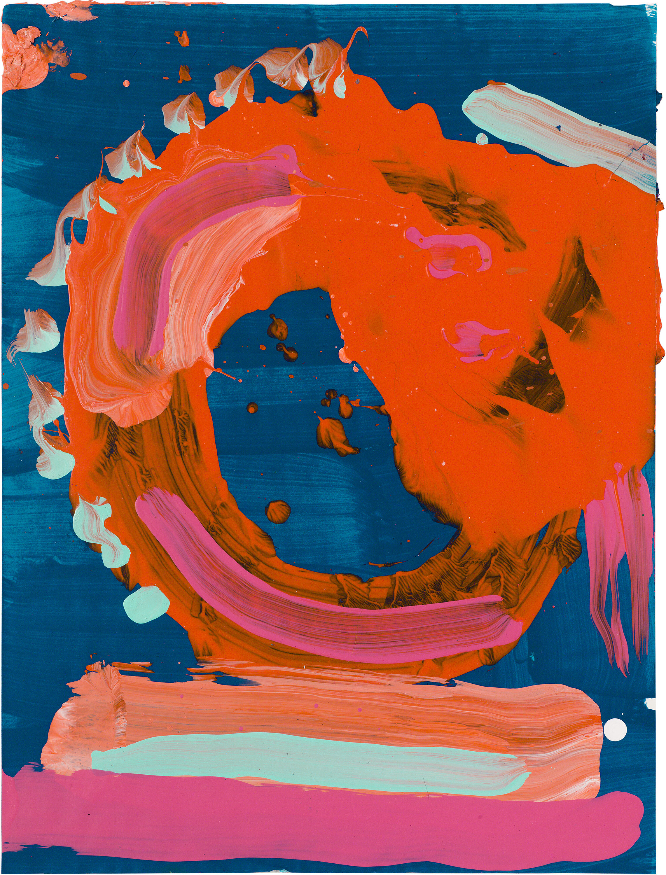  Drew Beattie and Ben Shepard   DBBS-DRW-2015-238   2015  acrylic on paper 24 x 18 inches 
