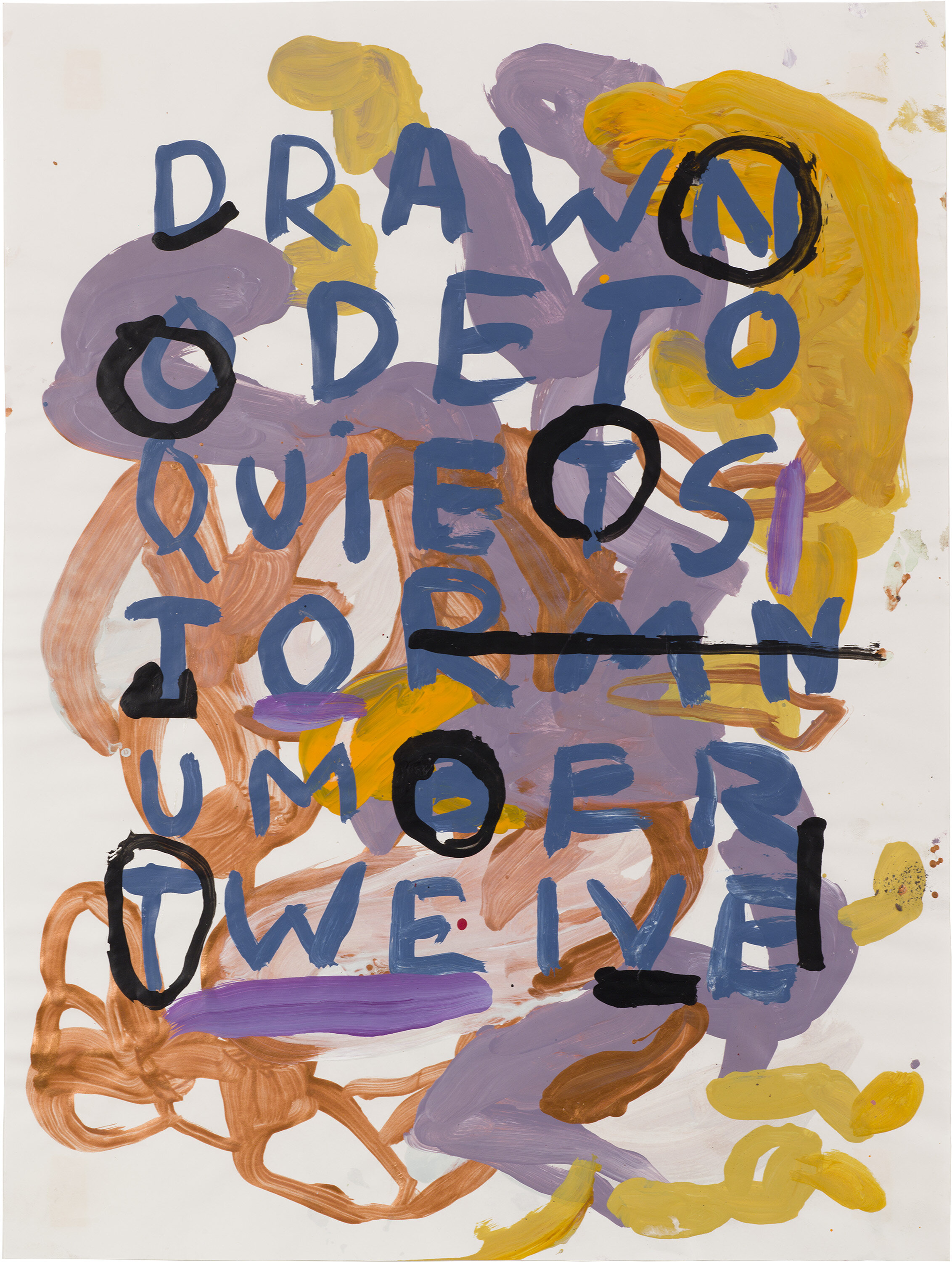  Drew Beattie and Ben Shepard   DBBS-DRW-2015-367   2015  acrylic on paper 24 x 18 inches 