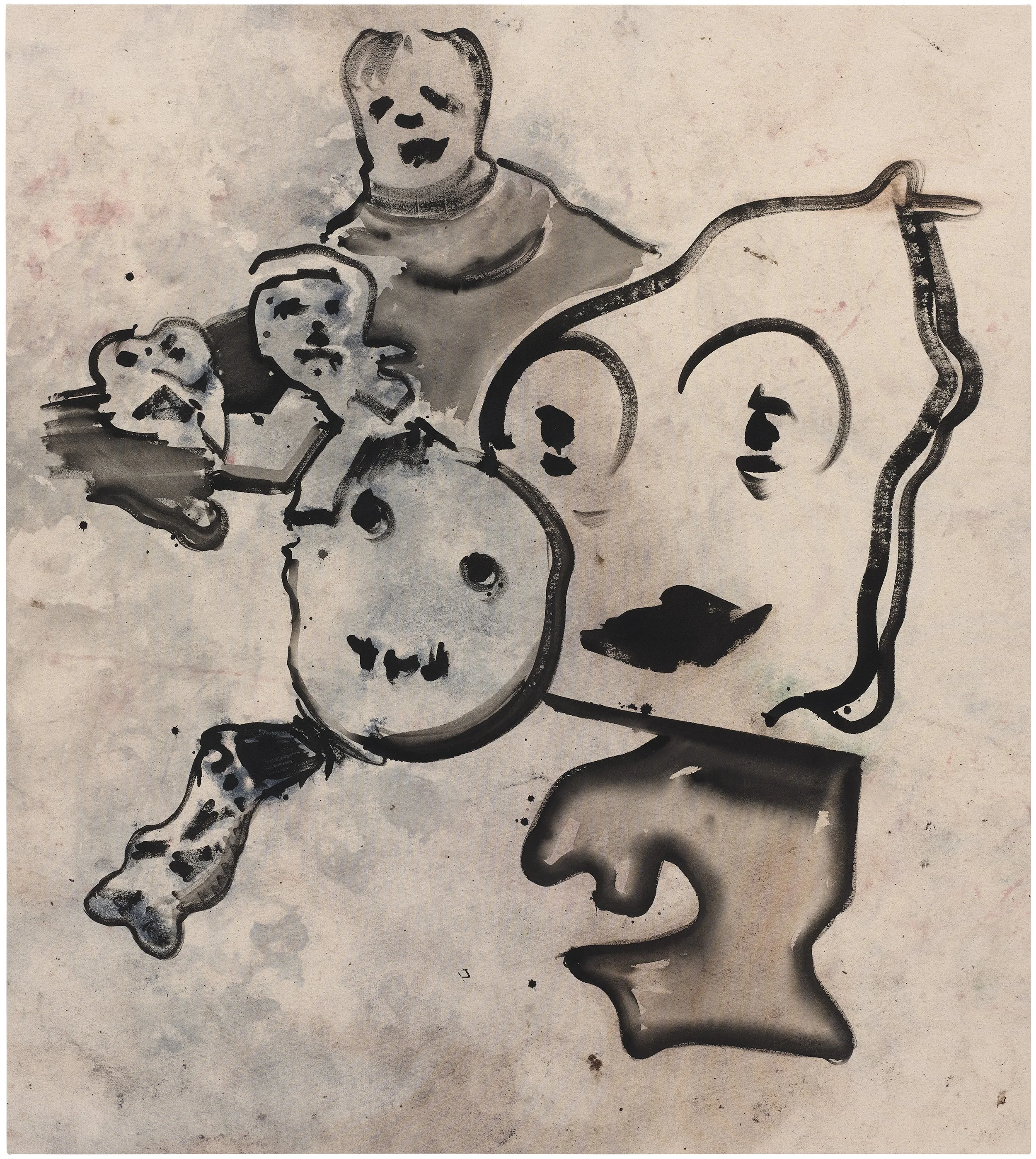  Drew Beattie                                                                                             Strays  &nbsp;2025                                                                                                                         acryl