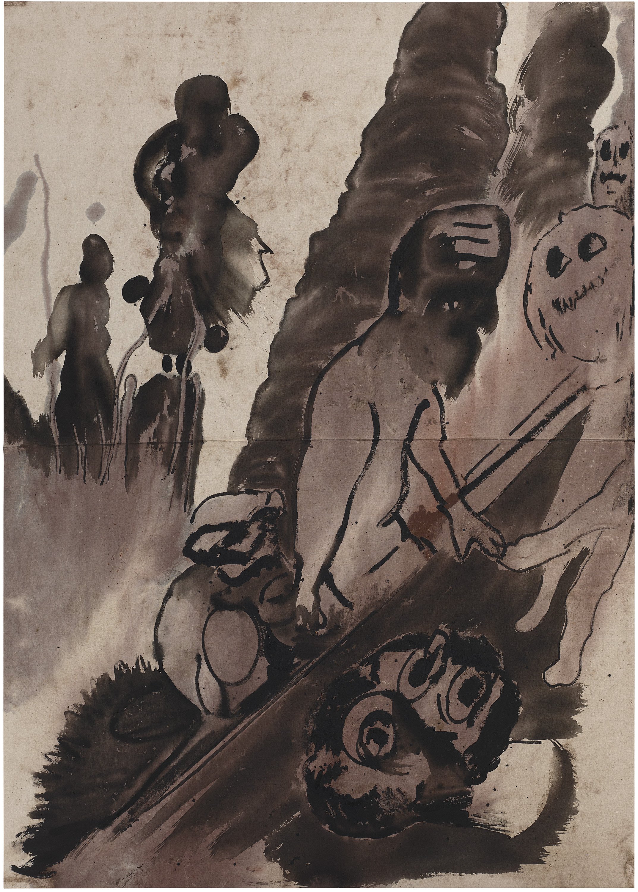  Drew Beattie                                                                                                          The Rescue &nbsp; 2025                                                                                                    acrylic a