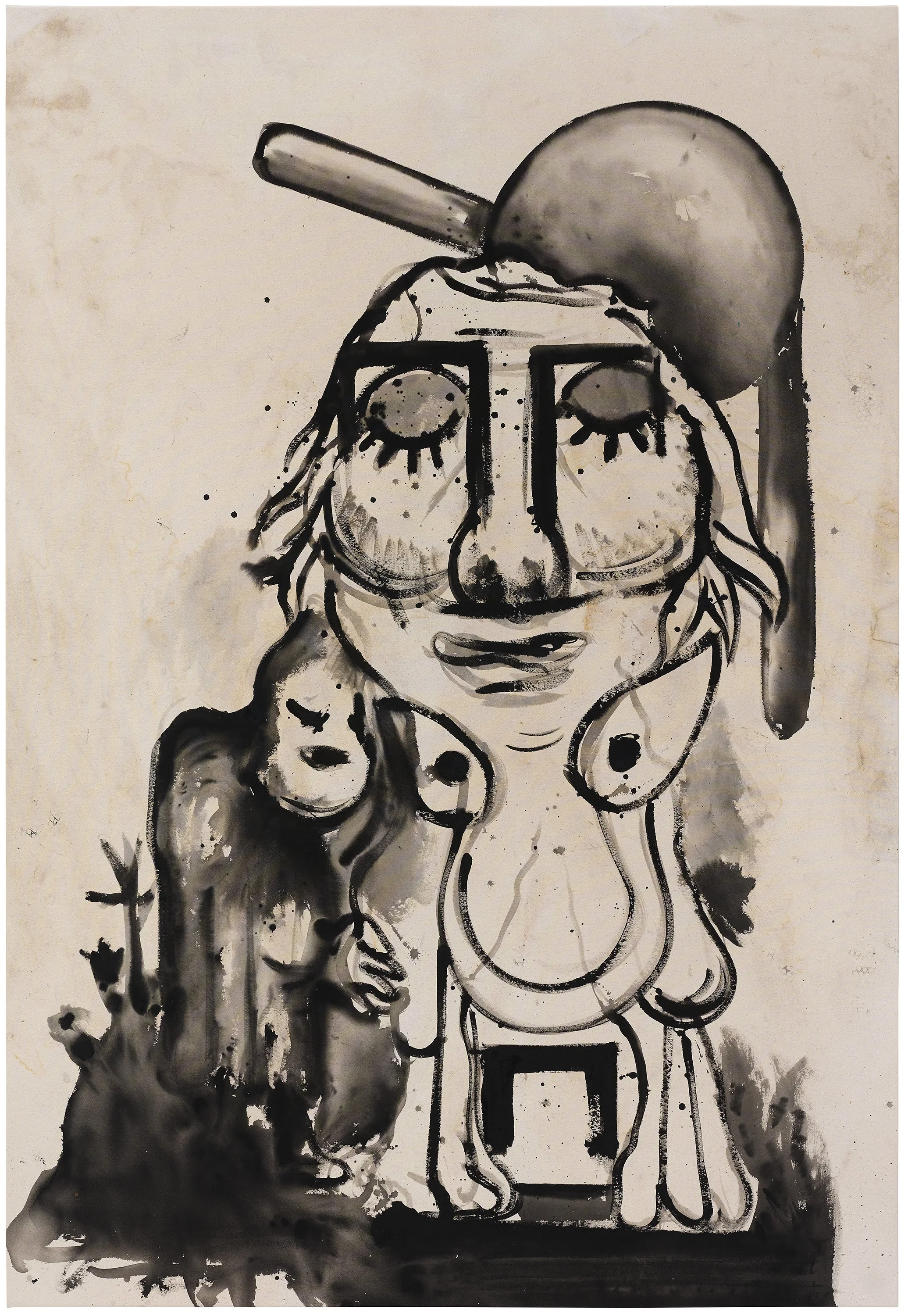  Drew Beattie                                                                                                        Army of One  &nbsp;2025                                                                                                       acrylic