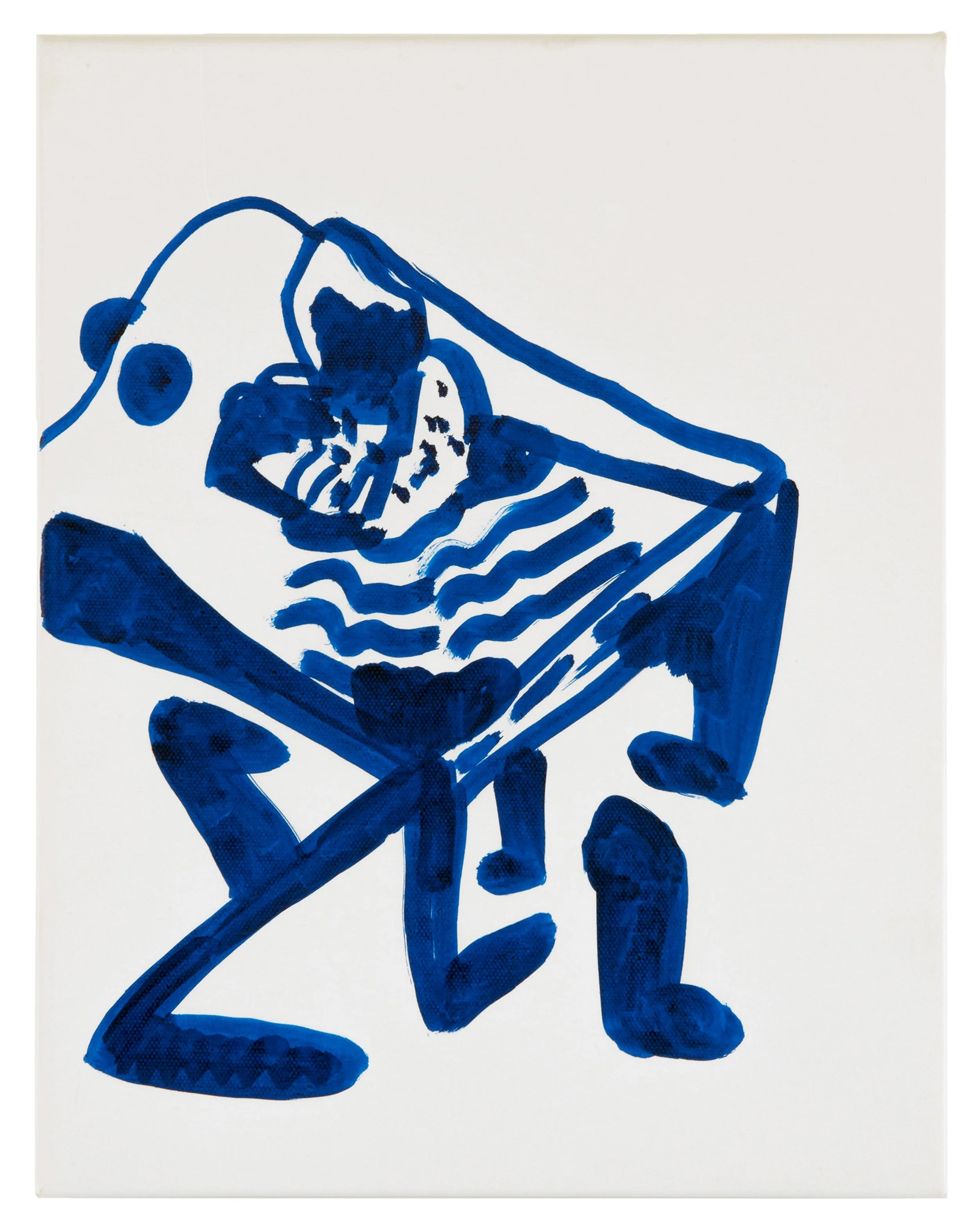  Drew Beattie and Ben Shepard  Gelly Hugs   2014 marker on canvas 14 x 11 inches 