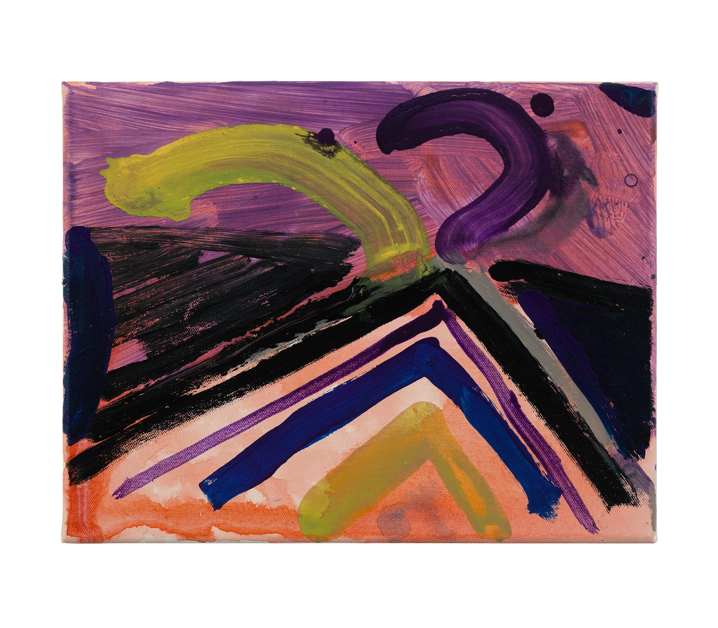  Drew Beattie and Ben Shepard  5 Minute Egypt   2021 acrylic on canvas 11 x 14 inches 