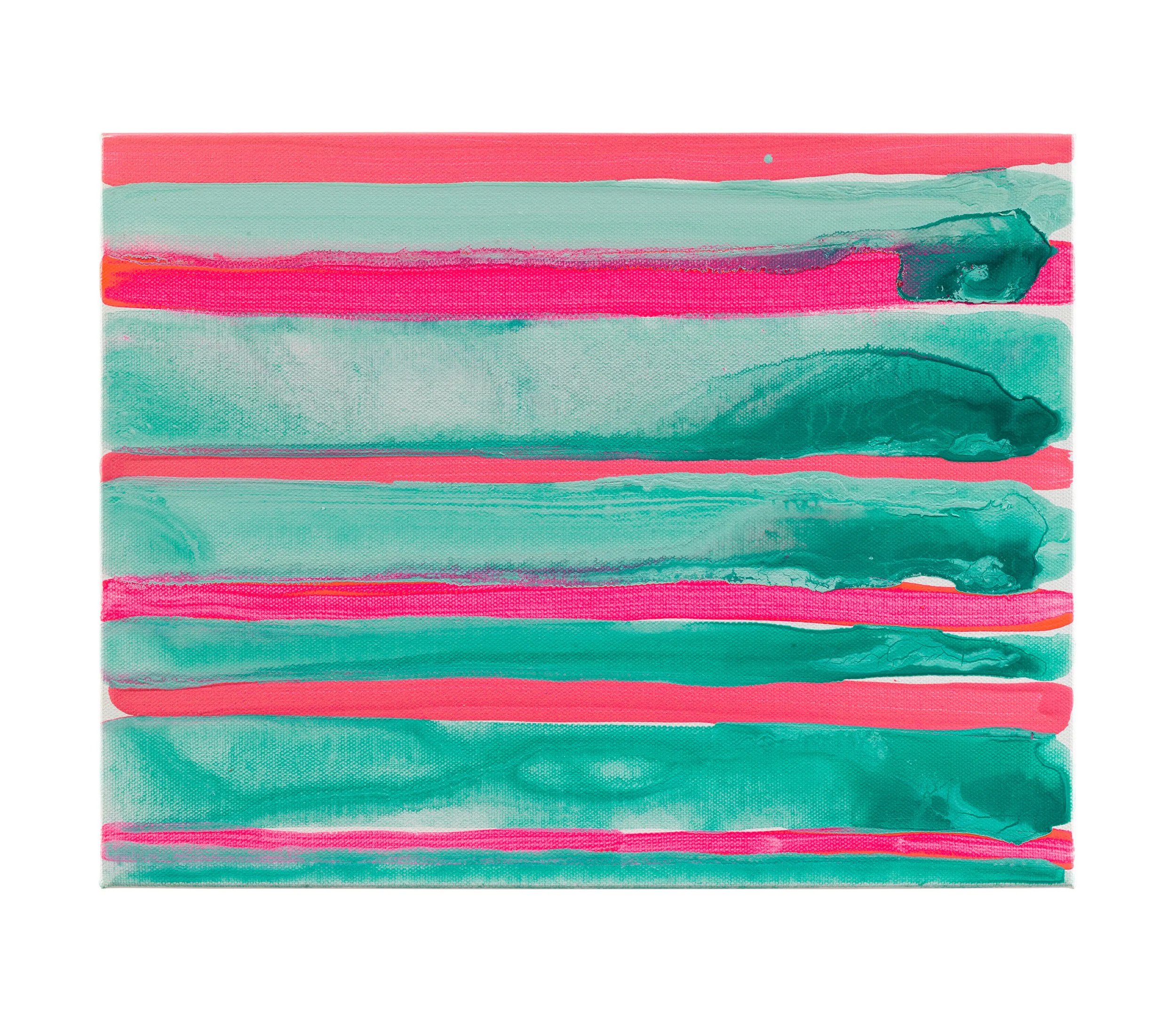  Drew Beattie  Slow Crawlers   2018 acrylic on canvas 11 x 14 inches 