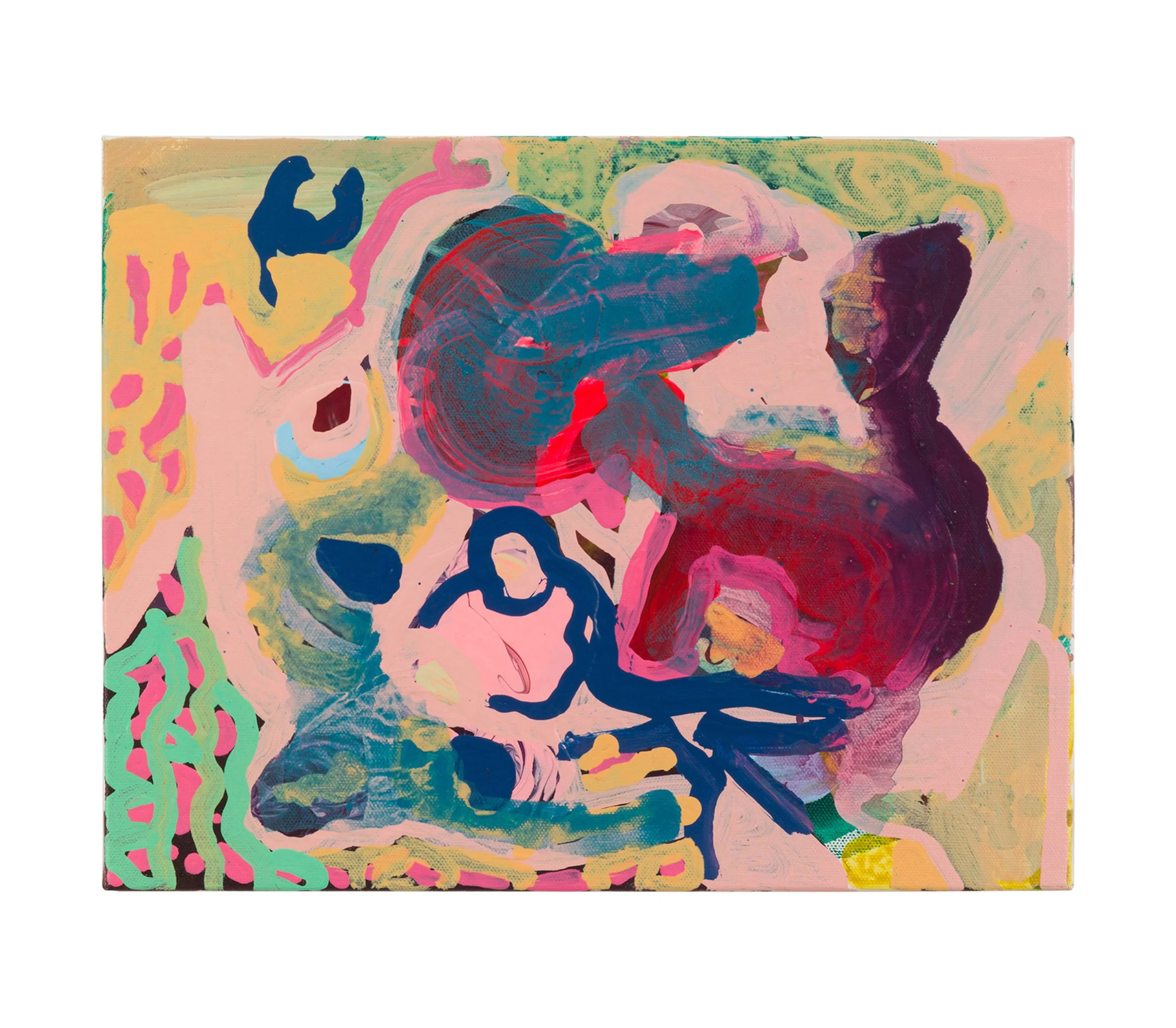  Drew Beattie and Ben Shepard  Early Morning   2015 acrylic on canvas 11 x 14 inches 