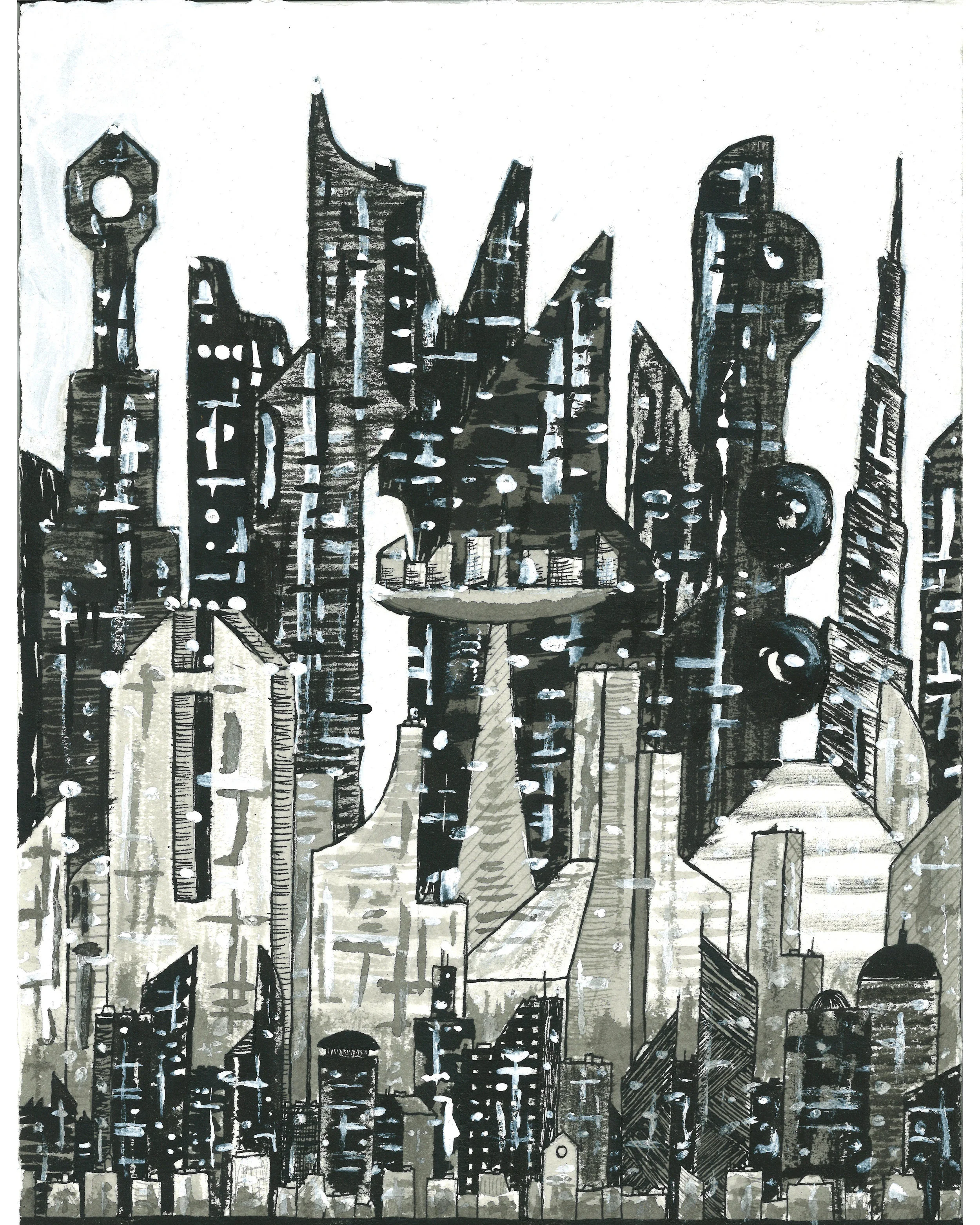 The Layered City surface