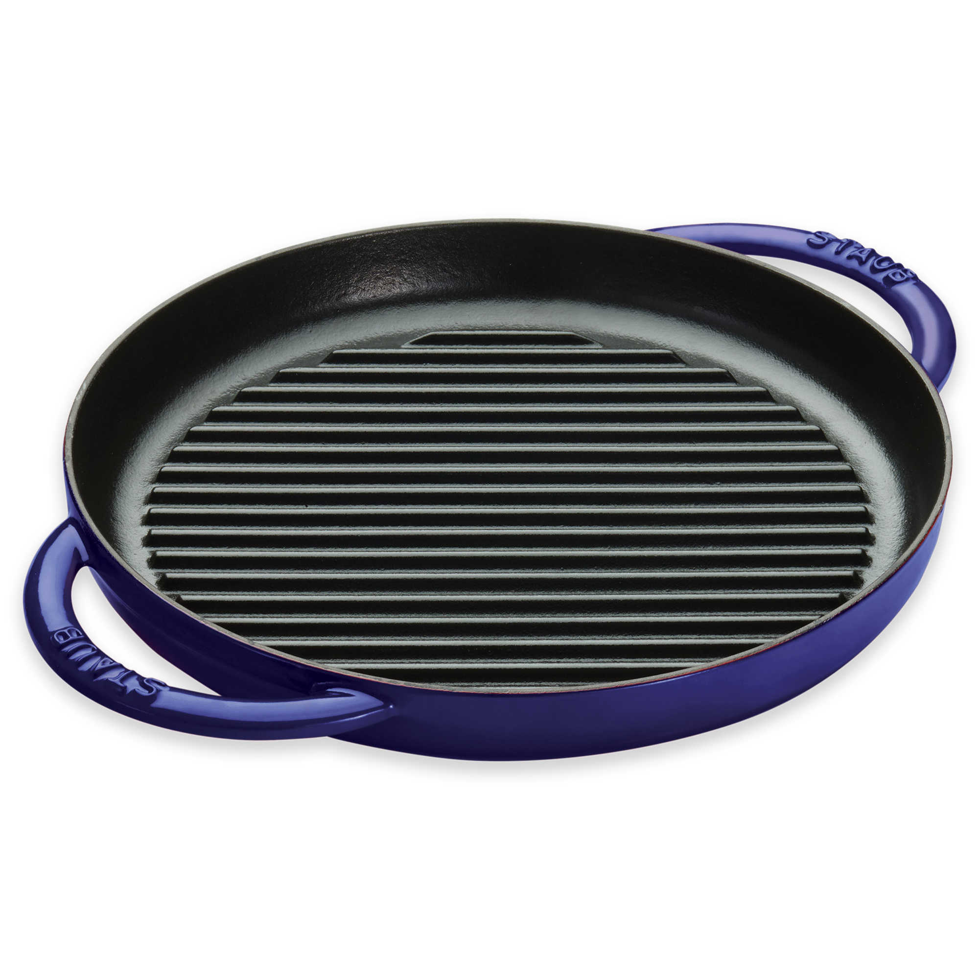 Staub Pure Grill, 10" - Dark Blue, Grenadine