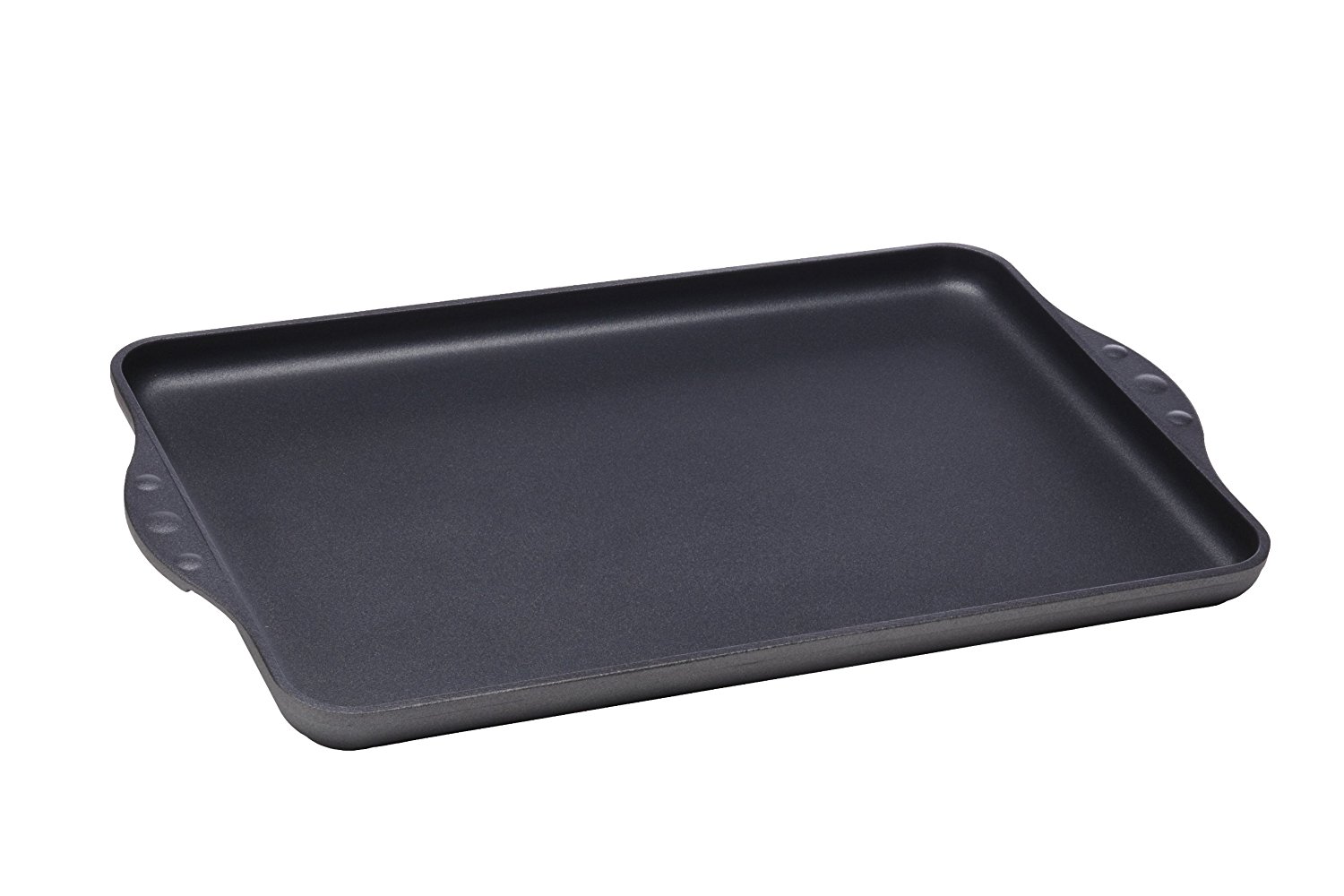 Staub Cast-Iron Double Burner Griddle Pan