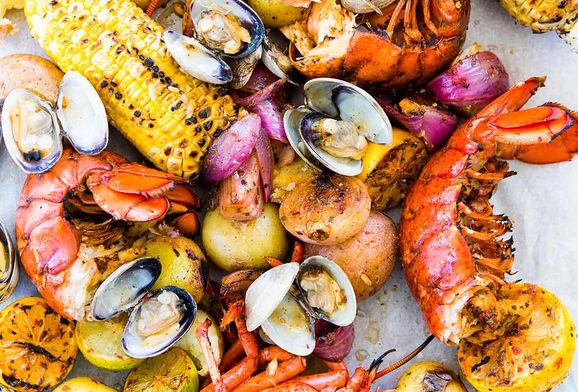 Summer  Clam Bake with Chop, Wok, and Talk!