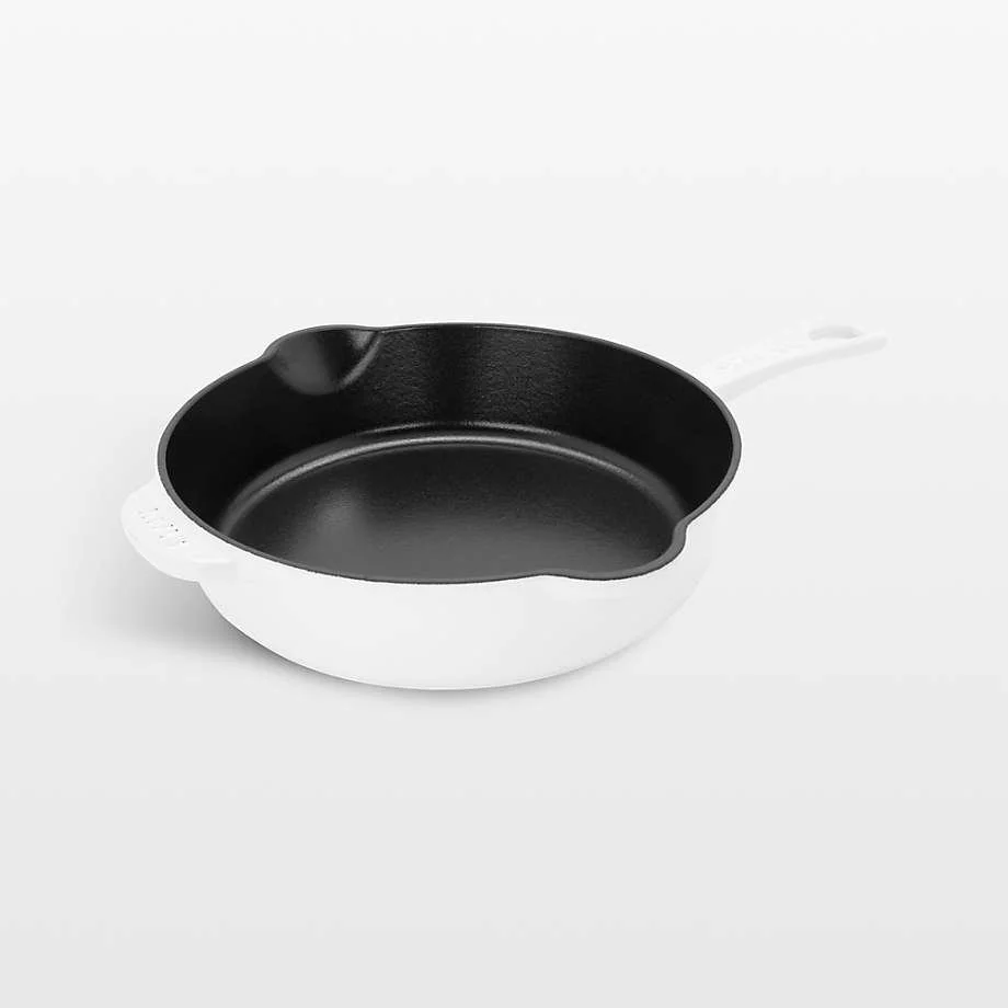 Staub 8.5 White round fry pan.jpg