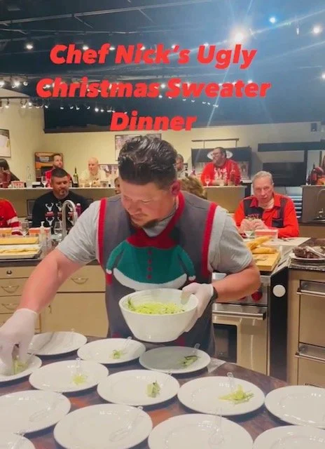 Chef Nick's Ugly Christmas Sweater Dinner Party - Sold Out!