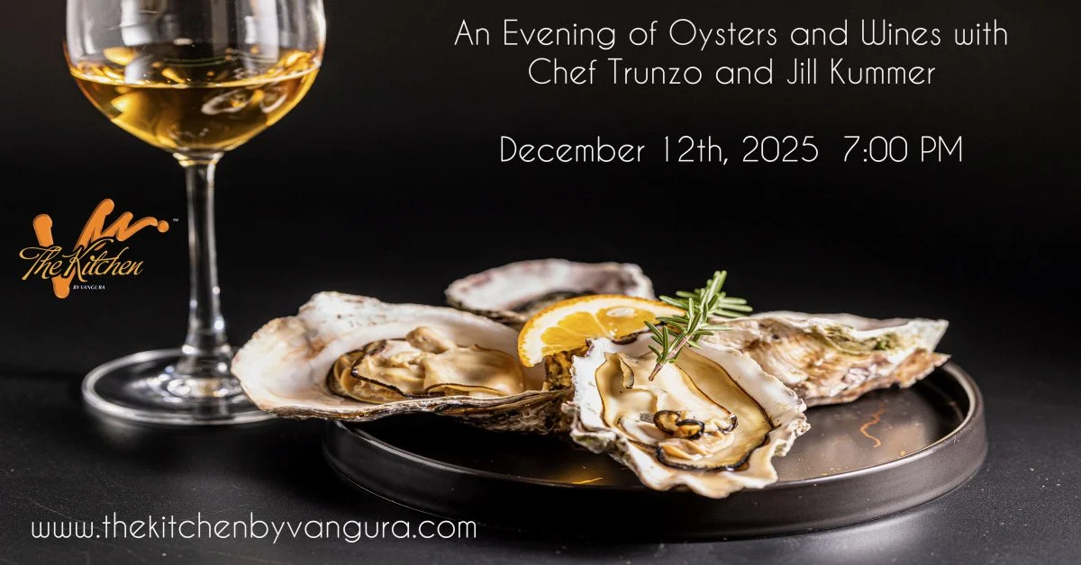 Oysters and Wines with Chef Anthony Trunzo &amp; Wine Educator Jill Kummer