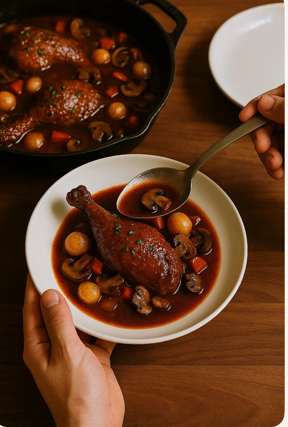 Coq au Vin &amp; Perfect Pairings with Chef G &amp; Jill Kummer