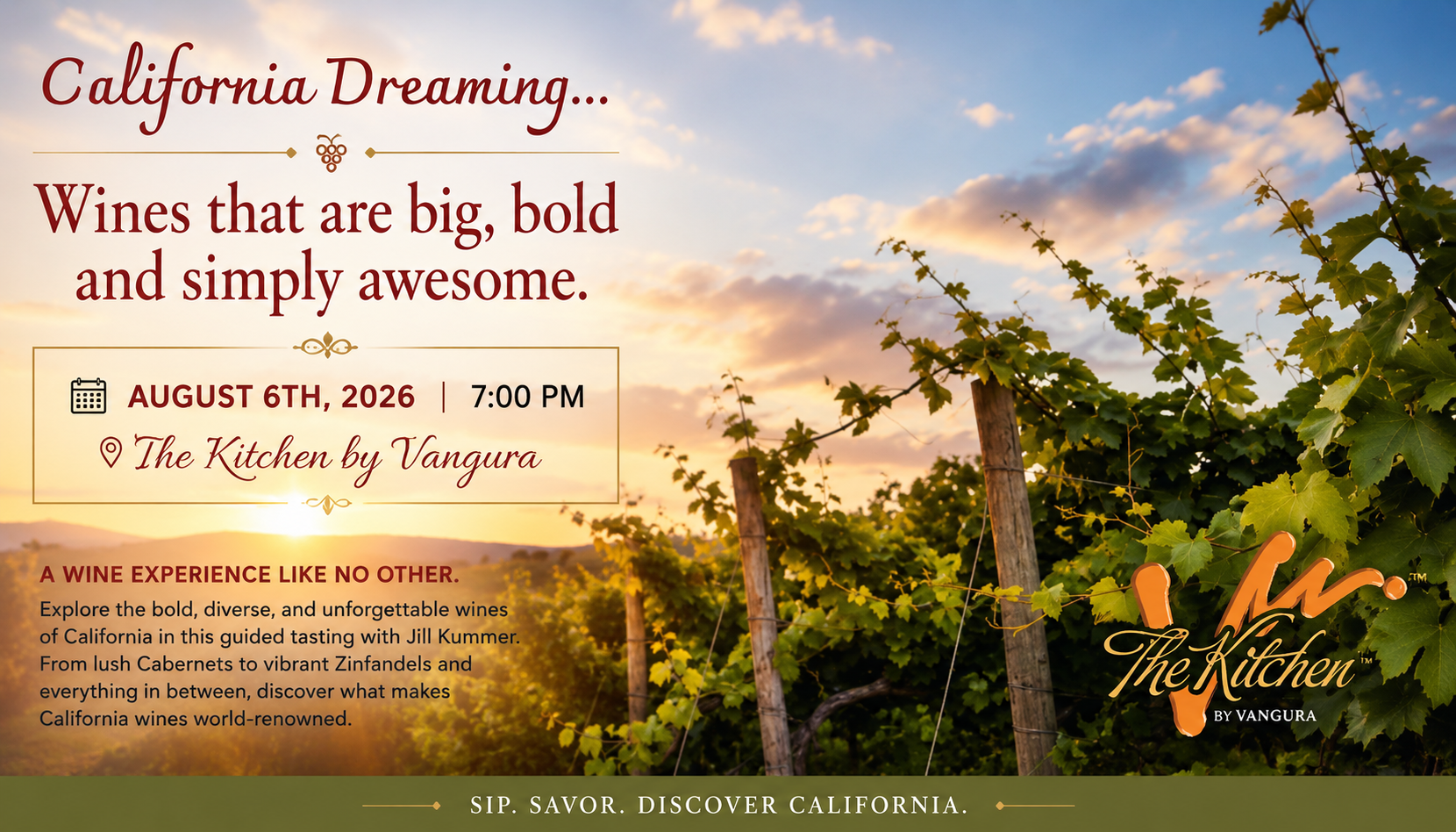 California Dreaming with Wine Educator Jill Kummer