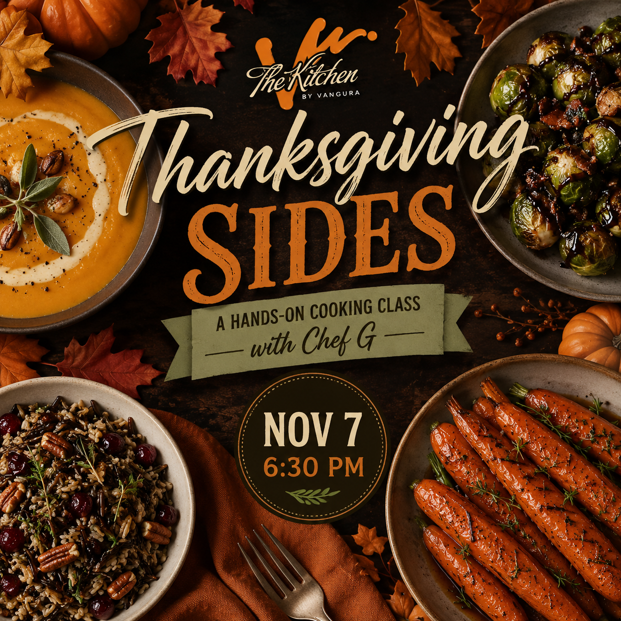 Thanksgiving Sides that Steal the Show with Chef G