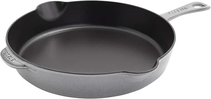 Staub Cast Iron 11-inch Traditional Skillet - Graphite Grey.jpg