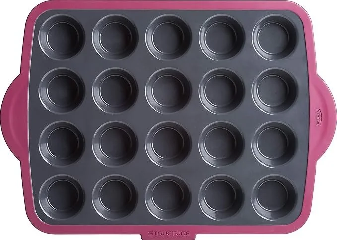 Trudeau Structure Pro Silicone Muffin Pan, 20 Cup — The Kitchen by Vangura