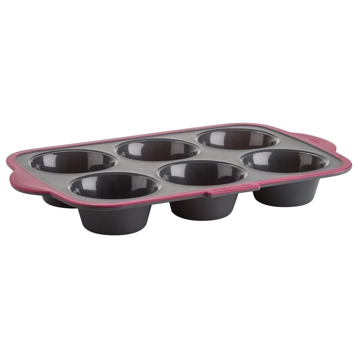 Trudeau 6ct Silicone Muffin Pan