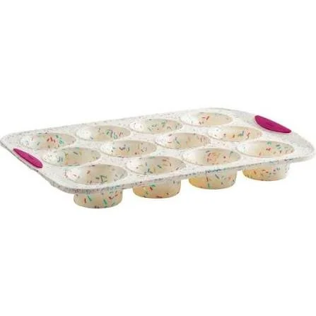Trudeau 12ct Confetti Muffin Pan