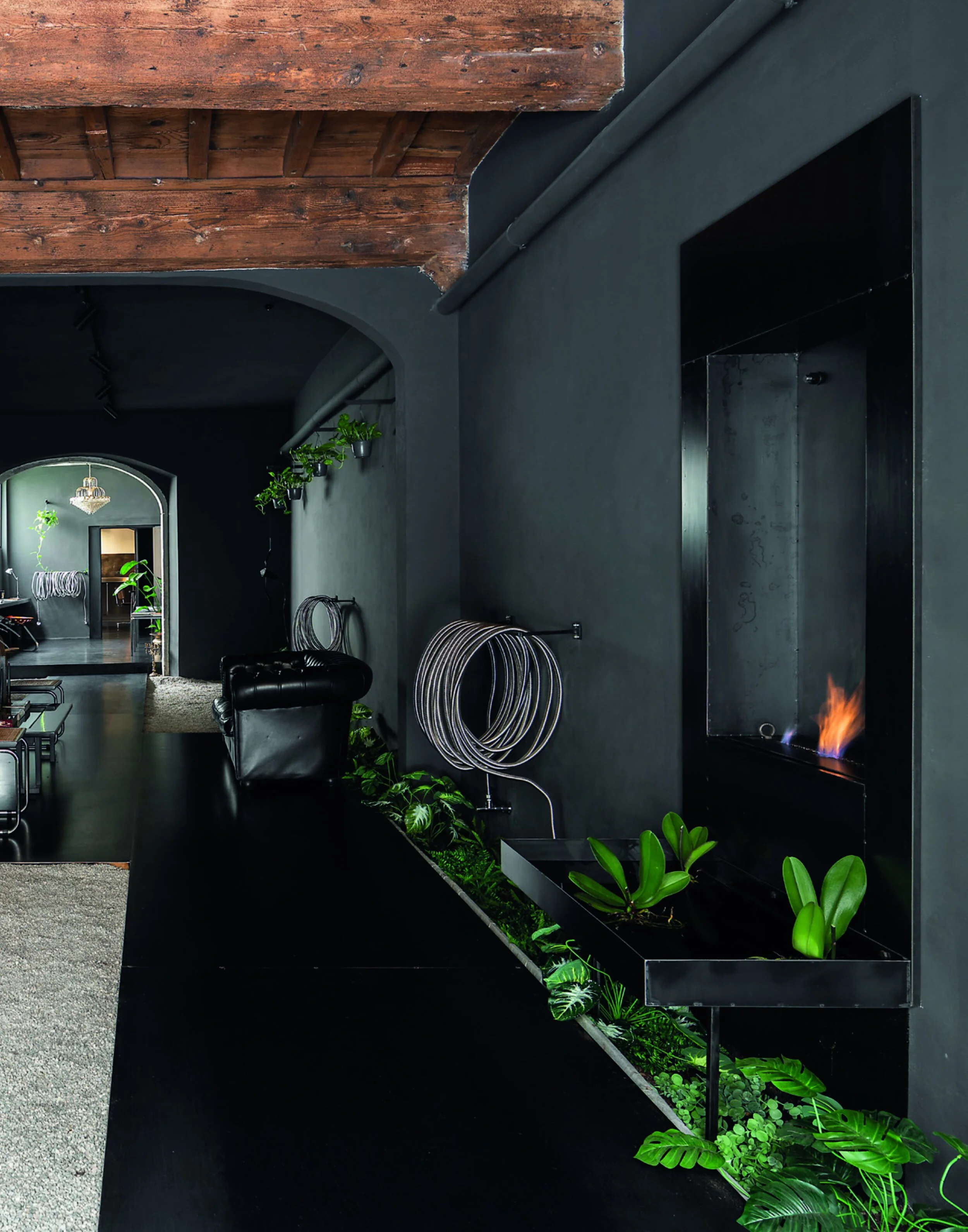 Biocamino con ninfario